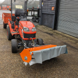 KM-37-H-sweeper-fitted-to-a-Kubota-BX-2